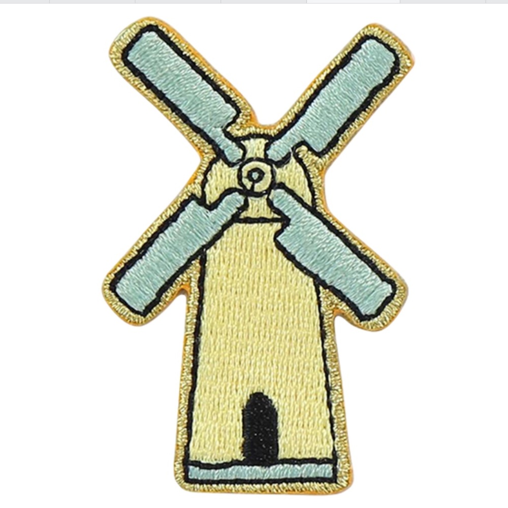 Stoney Clover Lane Summer Seasonal Windmill Sticker Patch